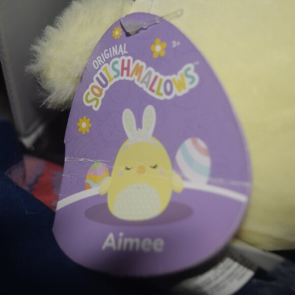 Squishmallows Aimee the chick with bunny ears 4.5" - Picture 3 of 4